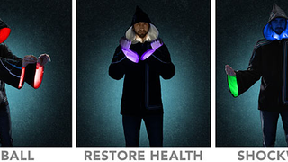 Light-up wizard hoodie transforms its wearer into a Technomancer